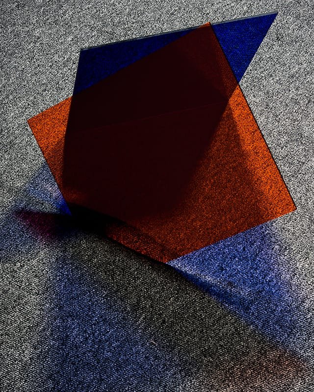 Objektiv Grey Carpet, Objektiv: Josef Albers, Oran Hoffmann', 2014, Tel Aviv Museum of Art