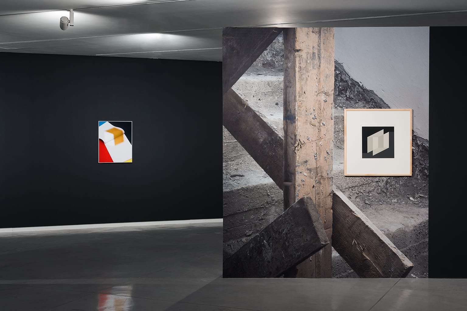 le cinquieme mur installation #1 Objektiv: Josef Albers, Oran Hoffmann', 2014, Tel Aviv Museum of Art